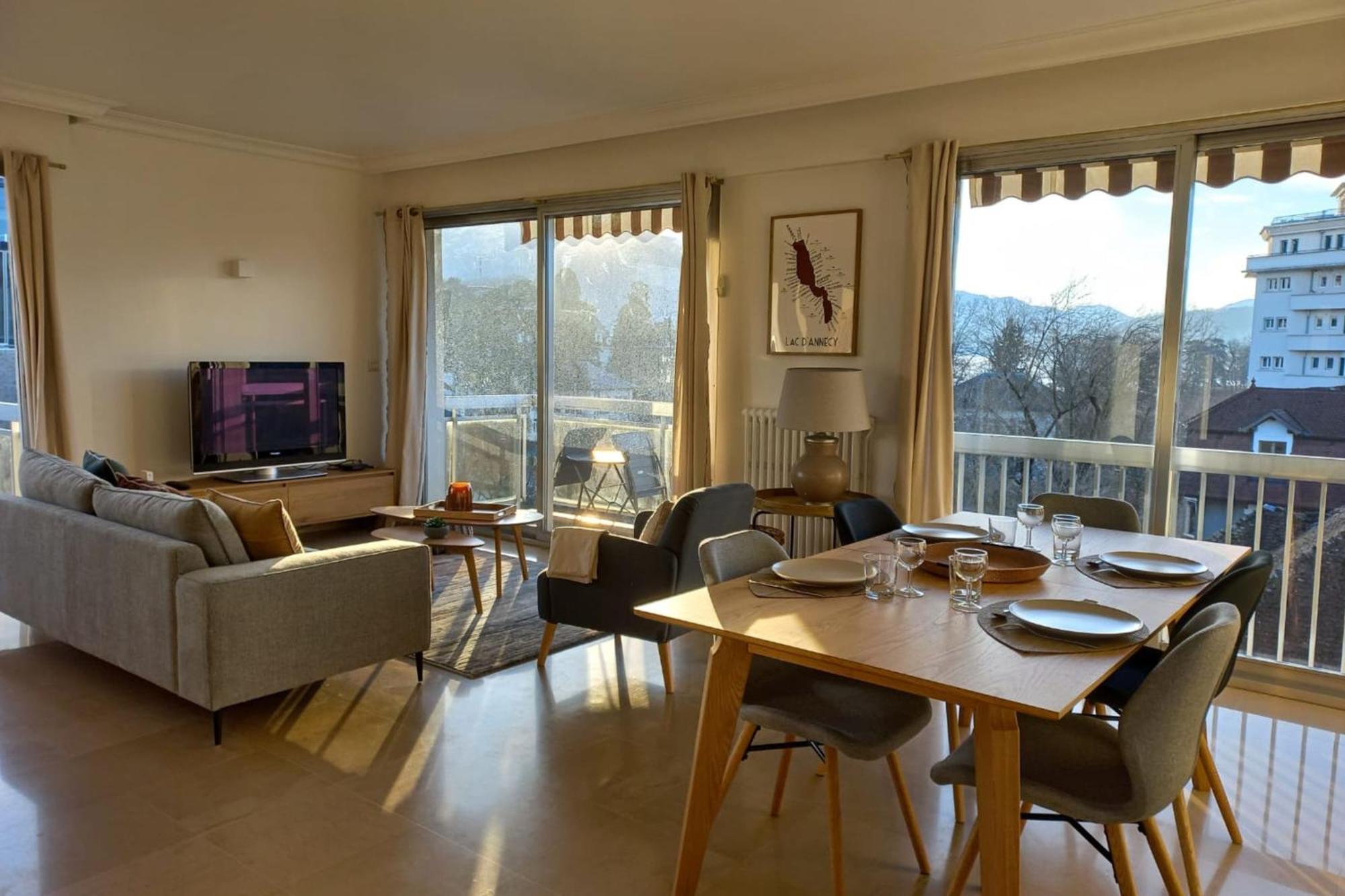 Tournette-Comfortable And Quiet Luxury Apartment Annecy Zewnętrze zdjęcie